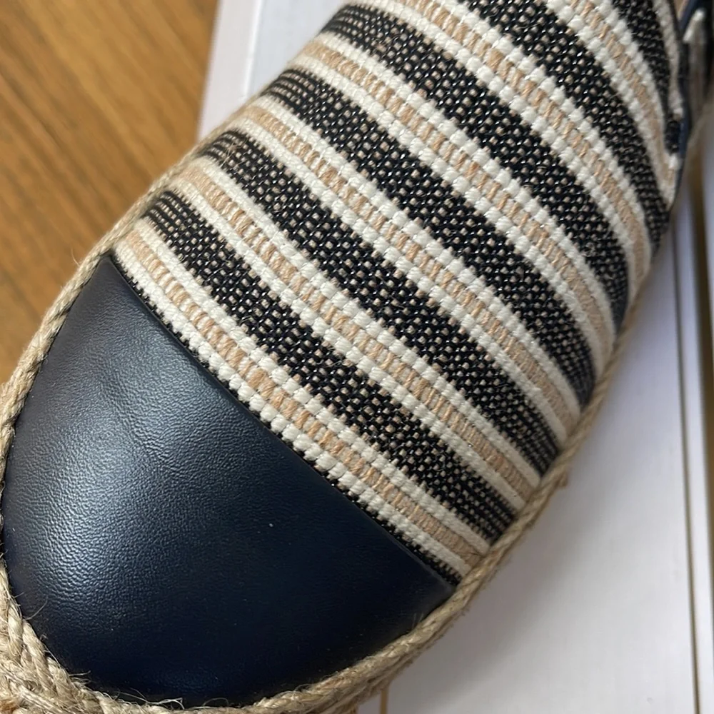 NWT CHARTER CLUB ESPADRILLES 9 1/2 | Comfortable | Soft insole | Dark Navy